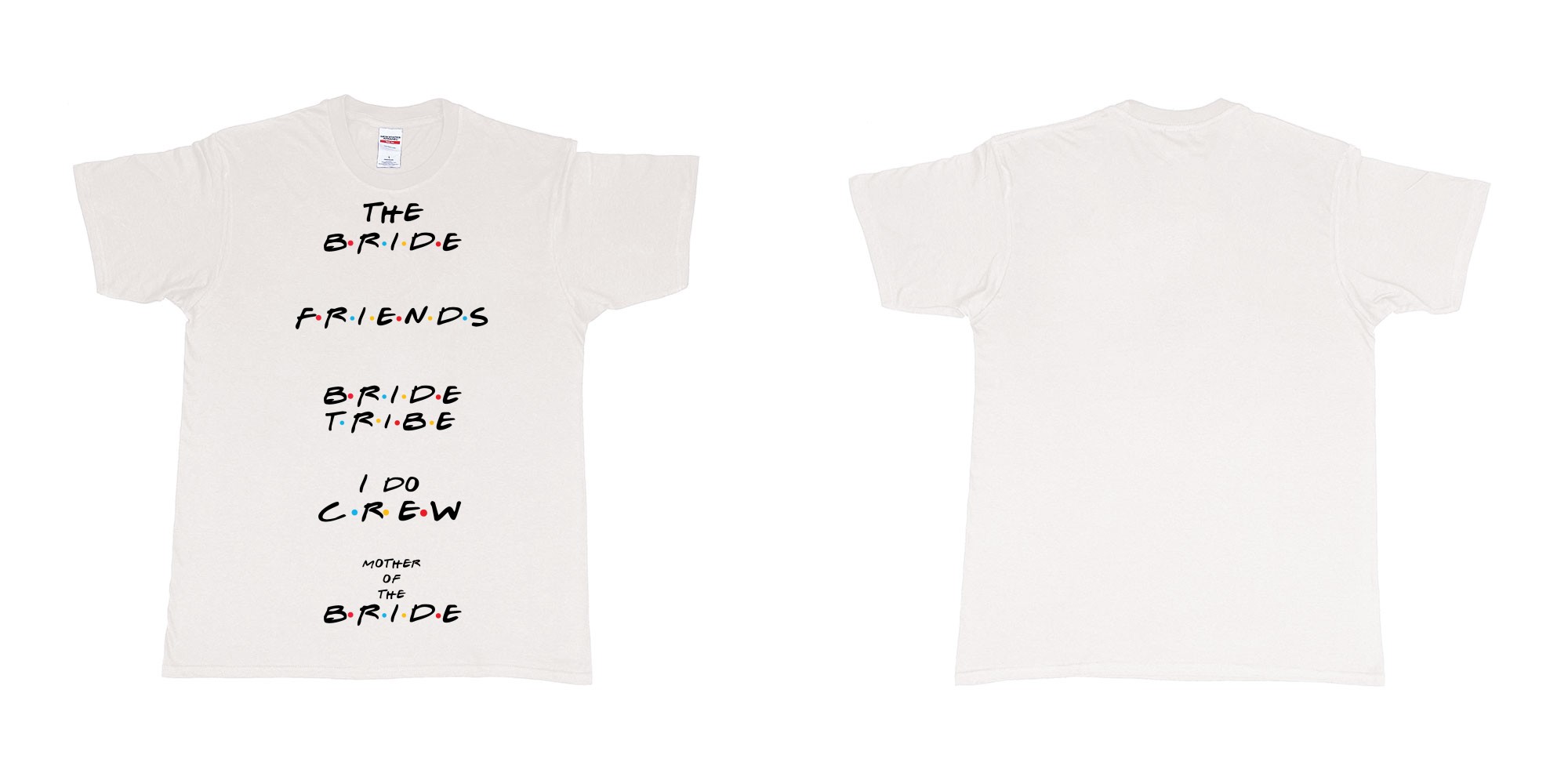 Custom tshirt design  in fabric color white choice your own text made in Bali by The Pirate Way