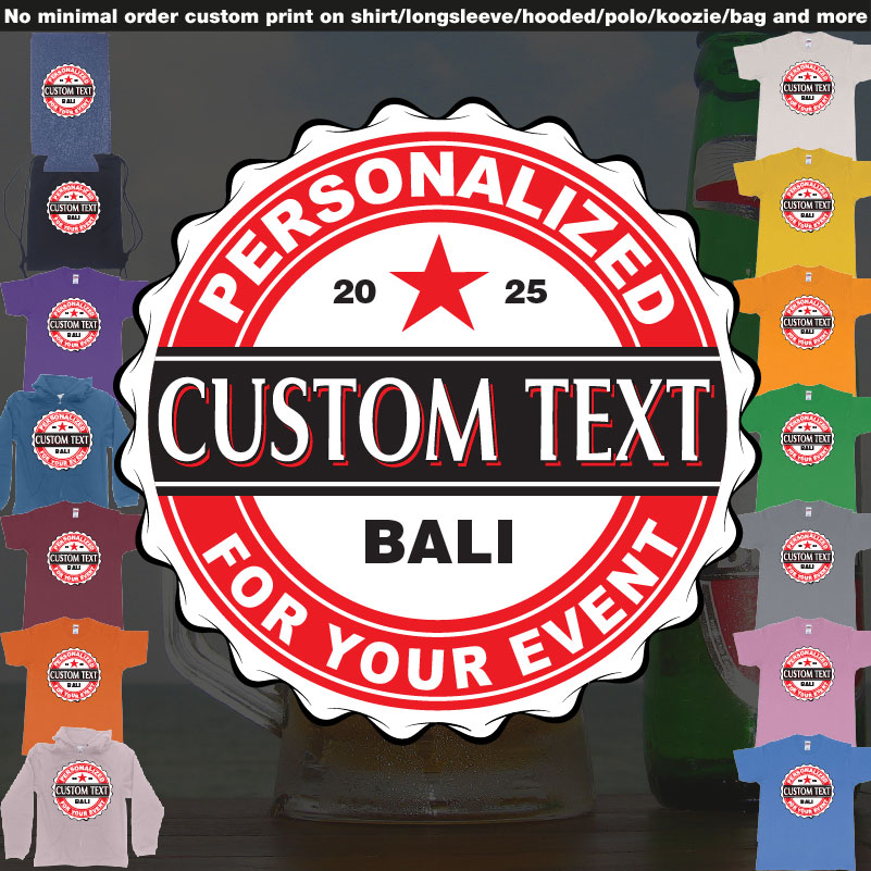 Bintang Beer Better Cap Personalized Own Text Design 01 Overview Design Garments
